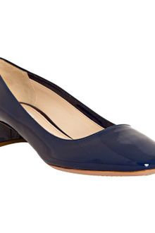 Prada Royal Blue Patent Leather Pumps - Lyst
