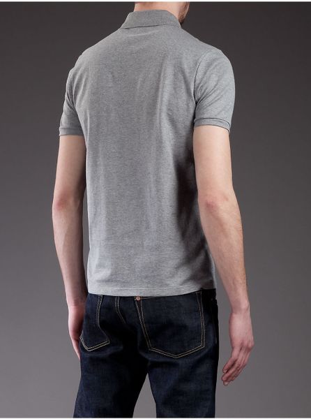 grey gucci polo shirt