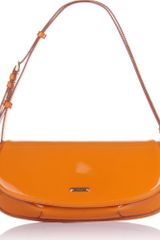 Burberry Prorsum Patent Leather Shoulder Bag