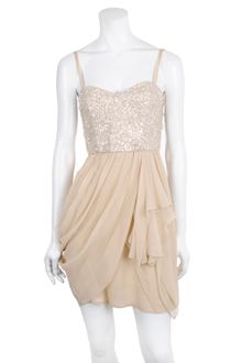 Alice + Olivia Sequin Sweetheart Mini Dress - Lyst