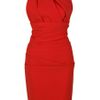 Preen Plaza One Shoulder Dress in Red (blue) - Lyst
