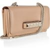 Valentino Va Va Voom Studded Leather Convertible Clutch in Beige - Lyst