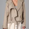 Alexander Wang Linen Burlap Short Trench in Beige (natural) - Lyst