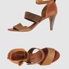 Chloé Highheeled Sandals in Brown - Lyst