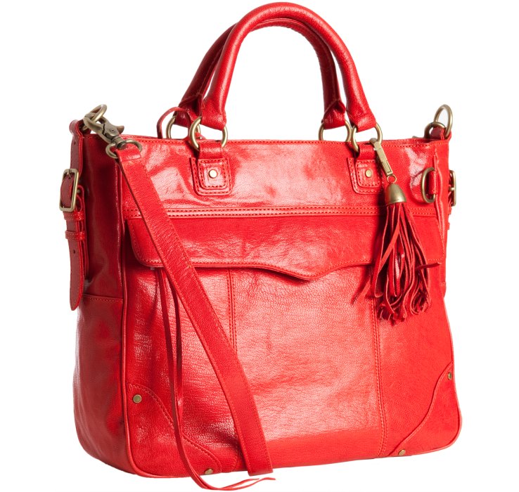 rebecca minkoff red purse