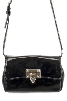 Valentino Rockstud Patent Shoulder Bag - Lyst