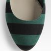 Prada Striped Mary Jane Pumps in Green - Lyst