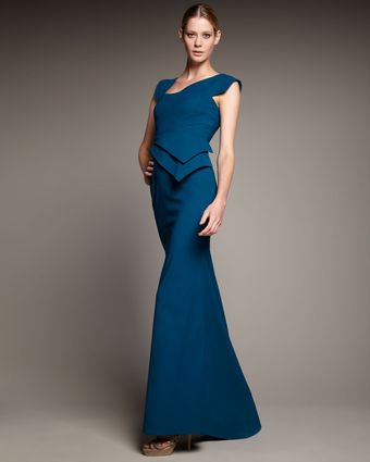Redux Charles Chang-lima Asymmetric-neck Gown - Lyst