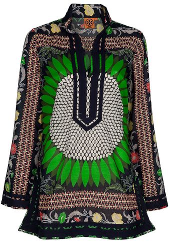 Tory Burch Patterned Top - Lyst