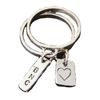 Christie Martin Jewelry Customized Tag Ring  in Silver - Lyst
