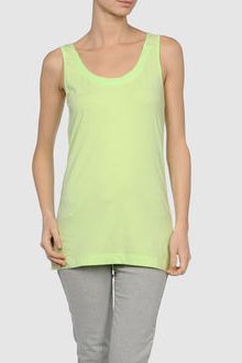 Mm6 By Maison Martin Margiela Sleeveless T-shirt - Lyst