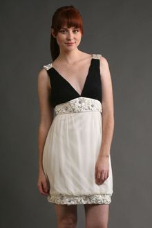 Sue Wong 3d Flower Applique Bubble Dress - Lyst