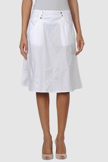 Armani Jeans Knee Length Skirt - Lyst