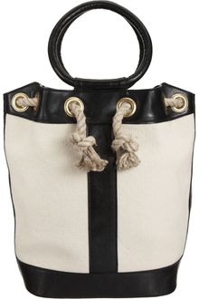 Barneys New York Rope Bucket Bag - Lyst