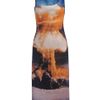 Christopher Kane Atomic Dress in Multicolor (orange) - Lyst