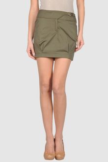 Versace Jeans Couture Mini Skirt - Lyst