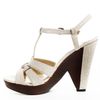 Boutique 9 Uziri Heel  Med Natural in Beige (natural) - Lyst