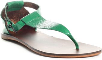 Cynthia Vincent Dana Sandal - Green - Lyst