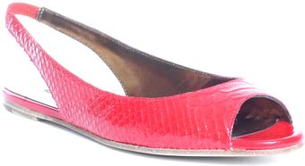 Cynthia Vincent Kiri Flat - Red - Lyst
