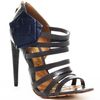 L.a.m.b. Rae Heel  Grey Leather in Blue (grey) - Lyst