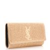 Yves Saint Laurent Raffia Belle Du Jour Clutch in Beige (natural) - Lyst