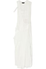 Alexander Wang Asymmetric Silk and Cotton Dress