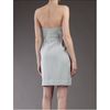 Preen Structured Pleat Dress in Gray (pearl) - Lyst