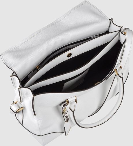 jil sander bag white