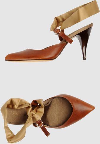 Luca Valentini Slingbacks - Lyst