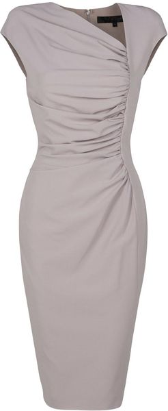 Eastland Gathered Front Fitted Dress - Lyst