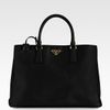 Prada Saffiano Lux Tote in Black - Lyst