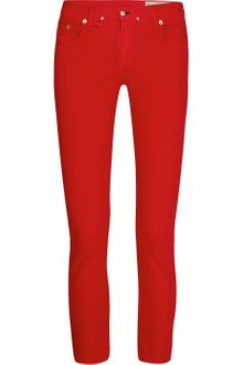 Rag & Bone Low-rise Cropped Skinny Jeans - Lyst