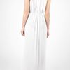 Diane Von Furstenberg White Calypso Long Plissé Kaftan in White - Lyst