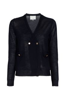3.1 Phillip Lim Double Breasted Cardigan - Lyst