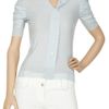 Dolce & Gabbana Buttonembellished Wool Sweater in Blue - Lyst