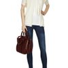 Dolce & Gabbana Tiefront Cashmere Cardigan in White - Lyst