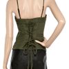 Elizabeth And James Militarystyle Cotton Corset in Green - Lyst