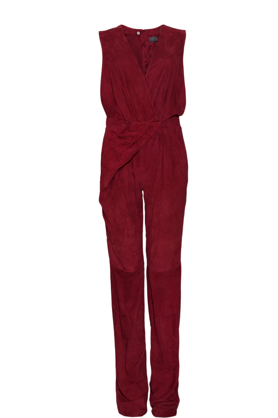 suede jumpsuit