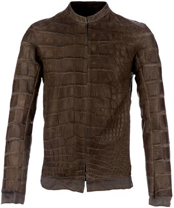 Isaac Sellam Animal 2 Crocodile Skin Jacket - Lyst