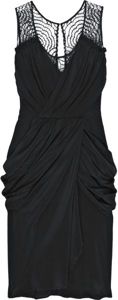 Thurley Hidden Secret Silk Dress - Lyst