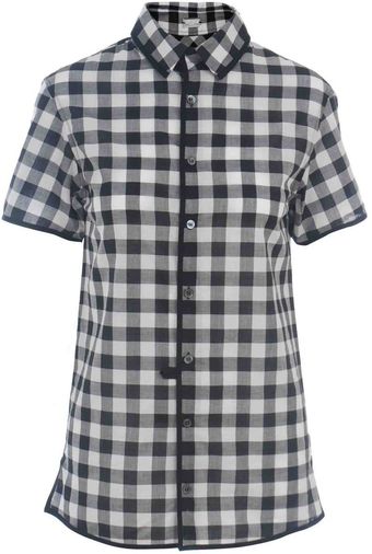 Alexis Mabille Check Shirt - Lyst