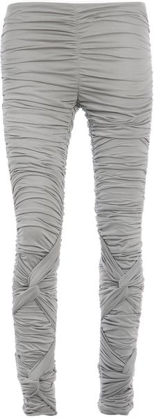 Burberry Prorsum Knotted Leggings - Lyst