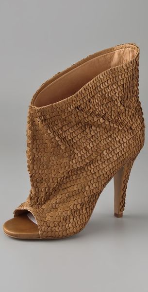 Maison Martin Margiela Leather Paillette Slouch Booties - Lyst