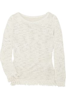 By Malene Birger Sylvia Knitted Cotton-blend Sweater - Lyst