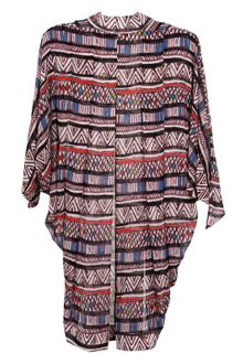 Mara Hoffman Swimwear Chiffon Cocoon Cover Up In Jungle White - Lyst