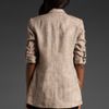 Elizabeth And James Distressed James Blazer in Beige (nude) - Lyst