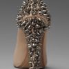 Sam Edelman Lorissa Spike Pump in Beige (nude) - Lyst