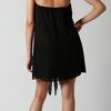 Sea Georgette Strip Dress in Black (sea) - Lyst