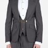 Vivienne Westwood Dark Grey Attached Waistcoat Wool Blazer in Gray for Men (grey) - Lyst