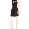 Carven Striped Platform Pumps in Black - Lyst